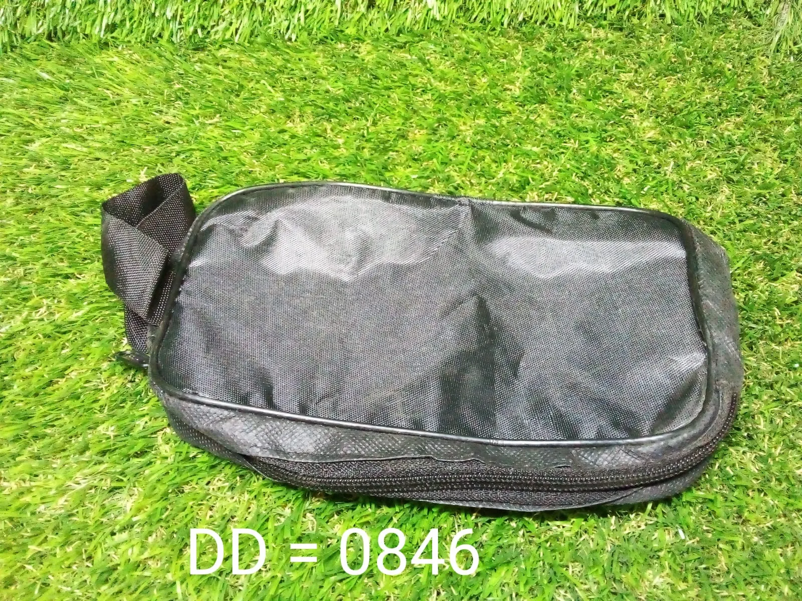 0846 Portable Travel Hand Pouch / Shaving Kit Bag for Multipurpose Use (Black)