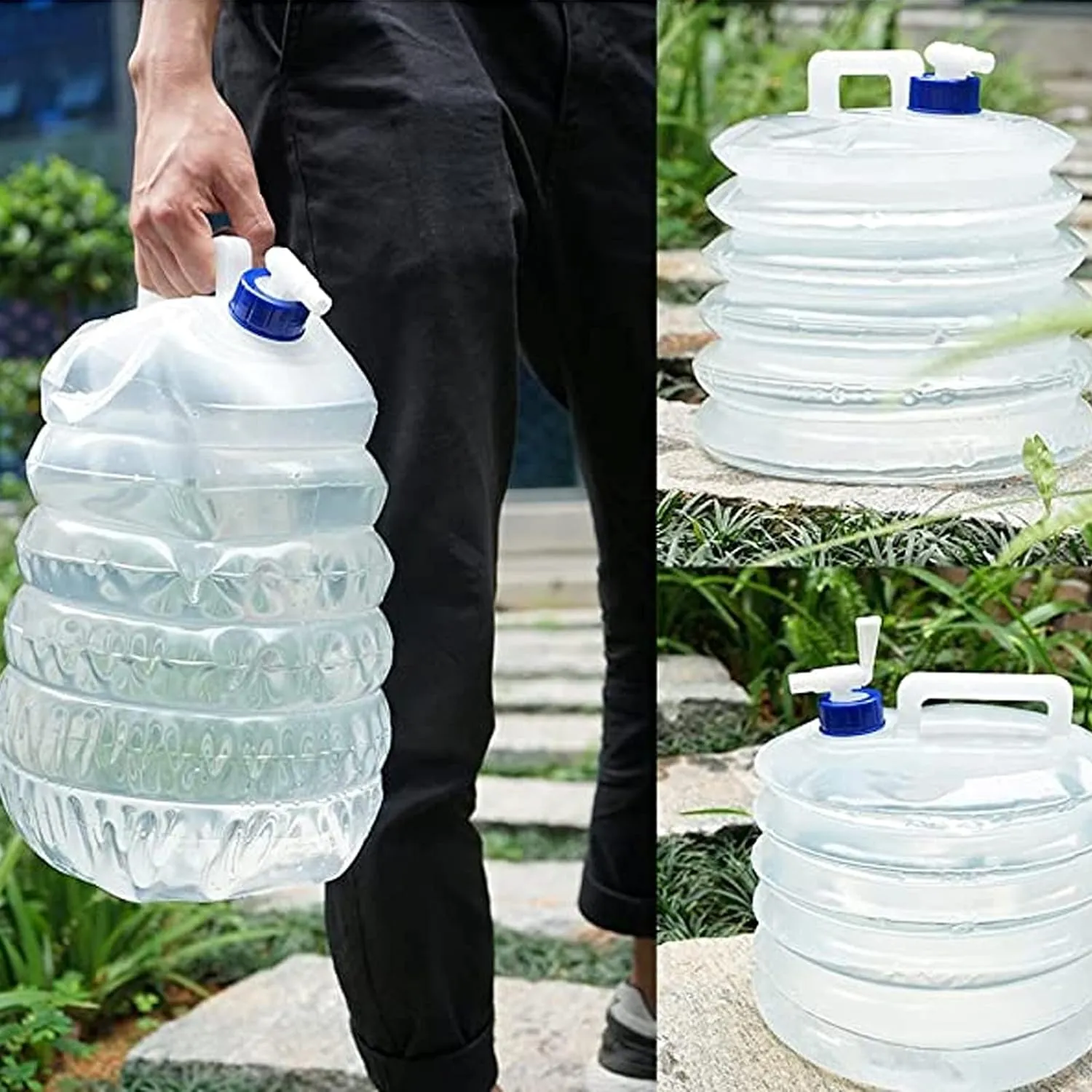 10L Outdoor Camping Collapsible Water Storage Yl-340