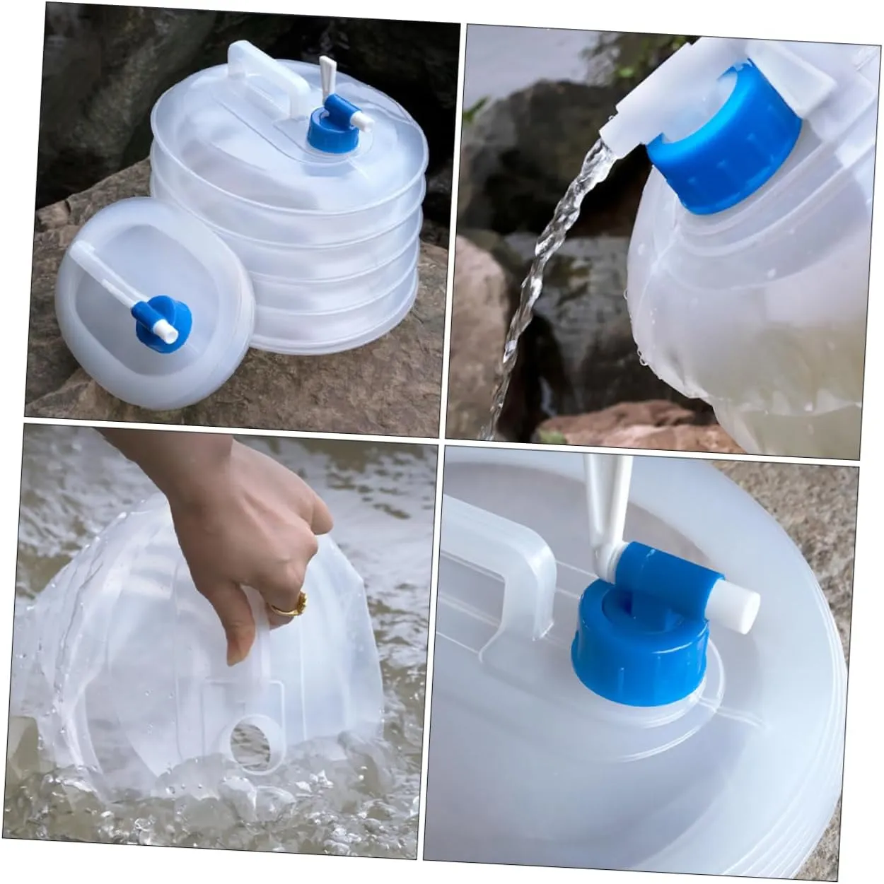 10L Outdoor Camping Collapsible Water Storage Yl-340