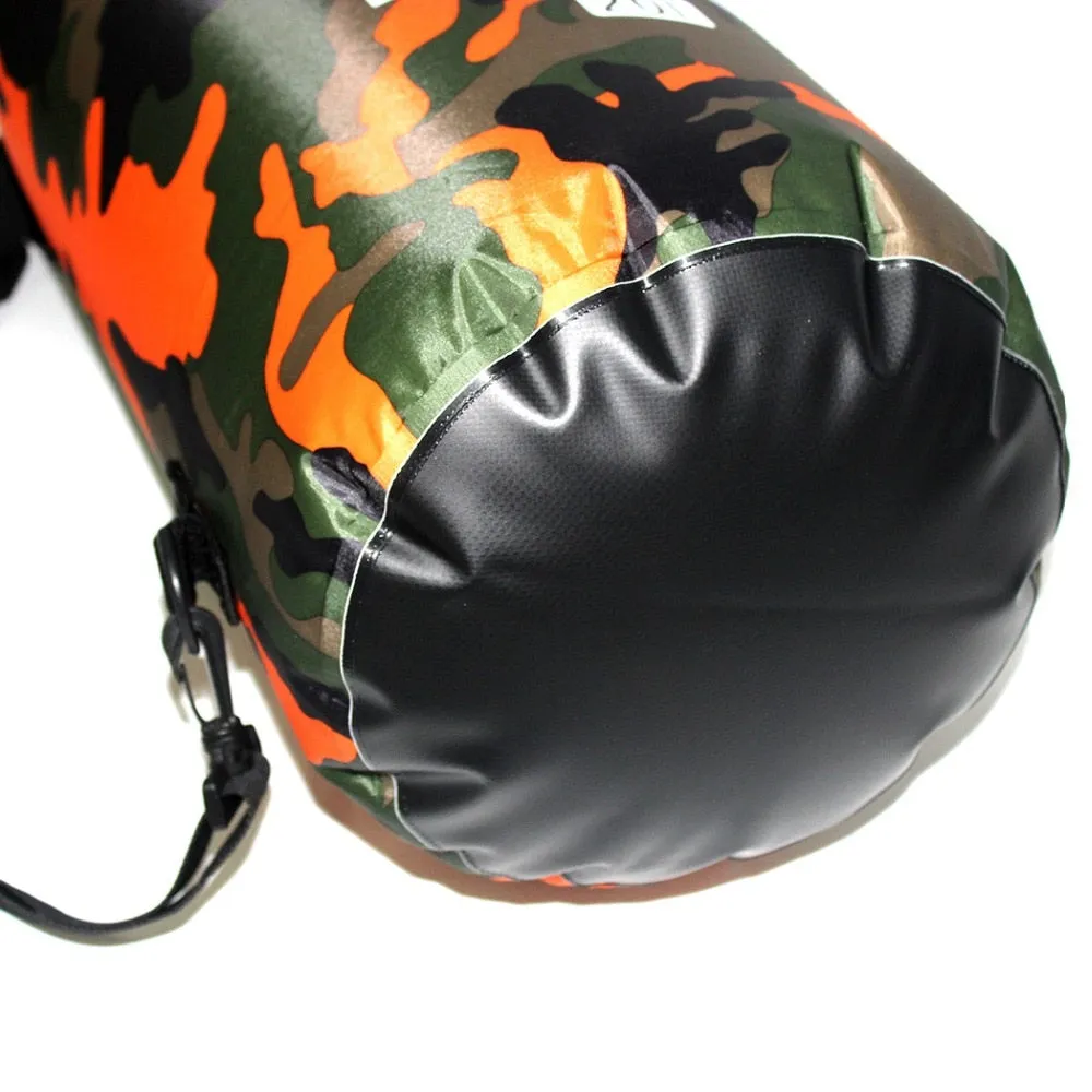 2/5/10/15L Outdoor Camouflage Waterproof Portable dry bag