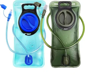 2L Water Bladder for Hiking Camping Cycling Running Backpack Leak Proof Water Reservoir Storage Bag