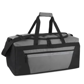 56cm Duffel Bag Large 43L Capacity - Grey