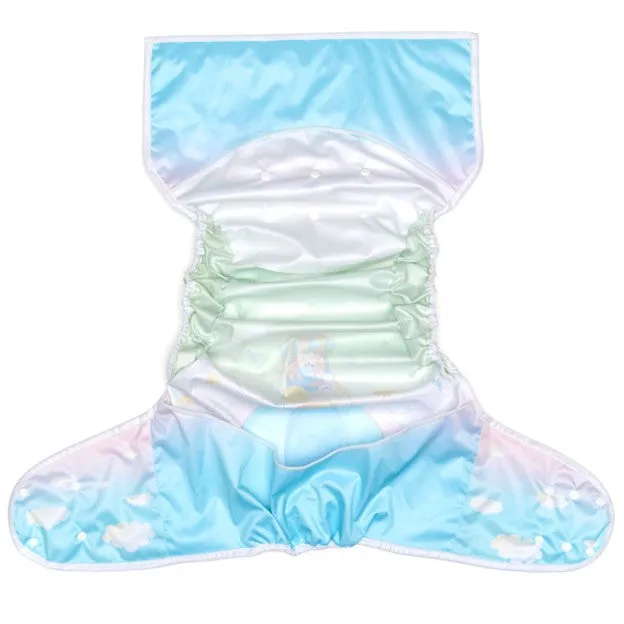 Adult Diaper Wrap - Adjustable, Washable Cover - Fun Prints!