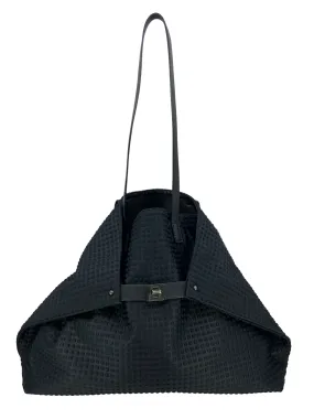 AKRIS Ai Textured Fabric Shoulder Tote Bag