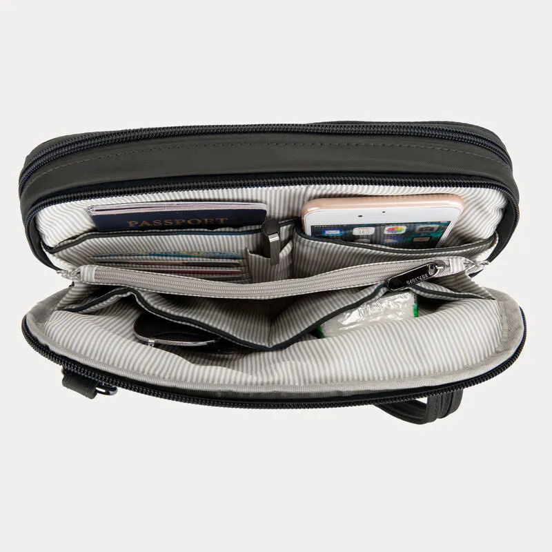 Anti-Theft Tailored E/W Shoulder Bag