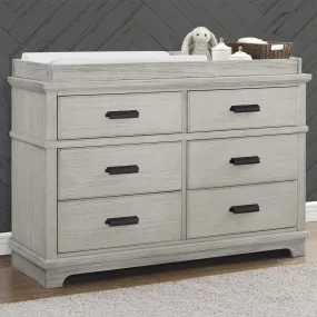 Asher 6 Drawer Dresser with Changing Top