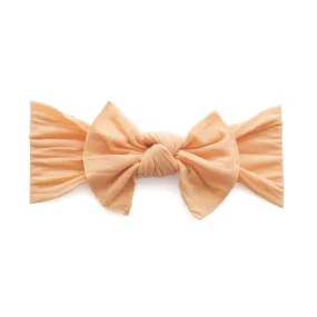 Baby Bling Bows - Classic Knot - Apricot