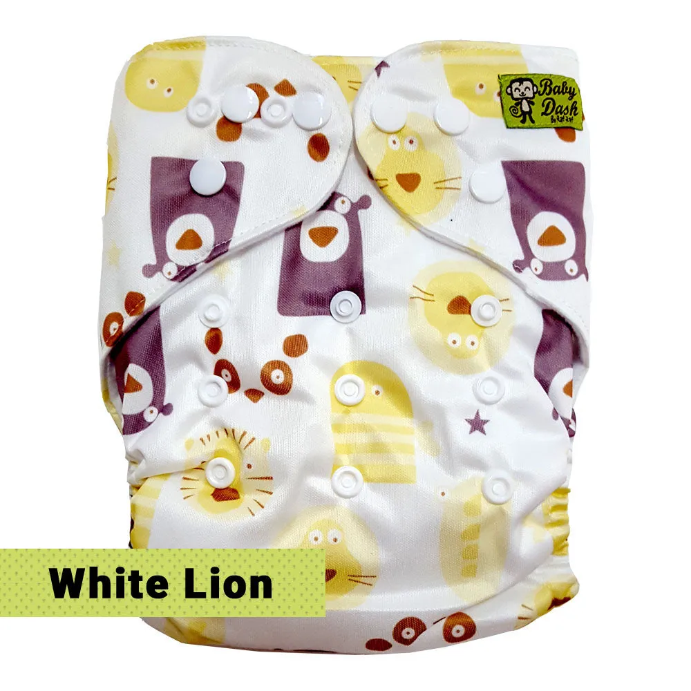 Baby Dash Economy Pocket Cloth Diapers (1pc) - Microsuede