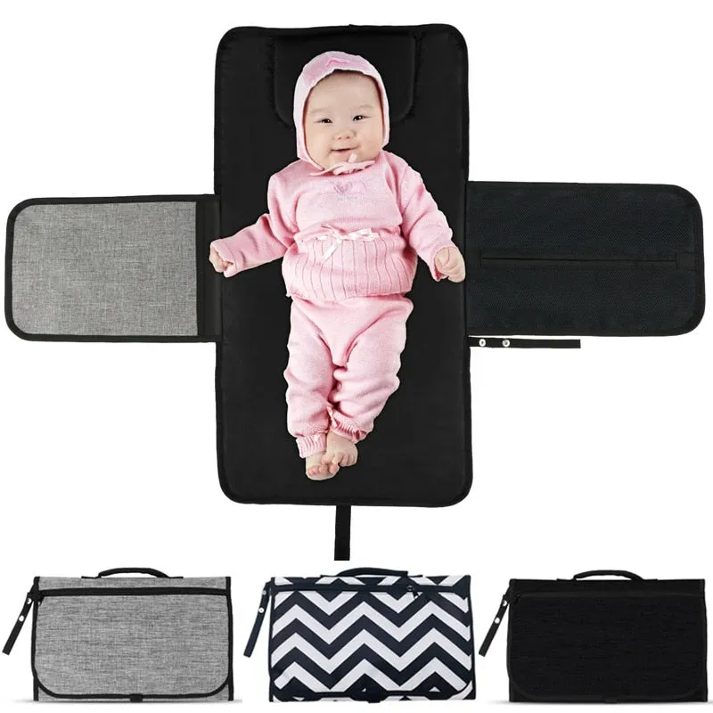 Baby Diaper Pad Changing Diaper Pad Portable Folding Diaper Changing Pad Baby Diaper Storage Baby Changing Mat Baby Bag Mat