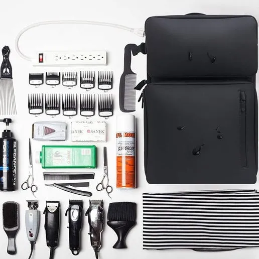 Barber Bag For Clippers and Supplies Portable Hairstylist