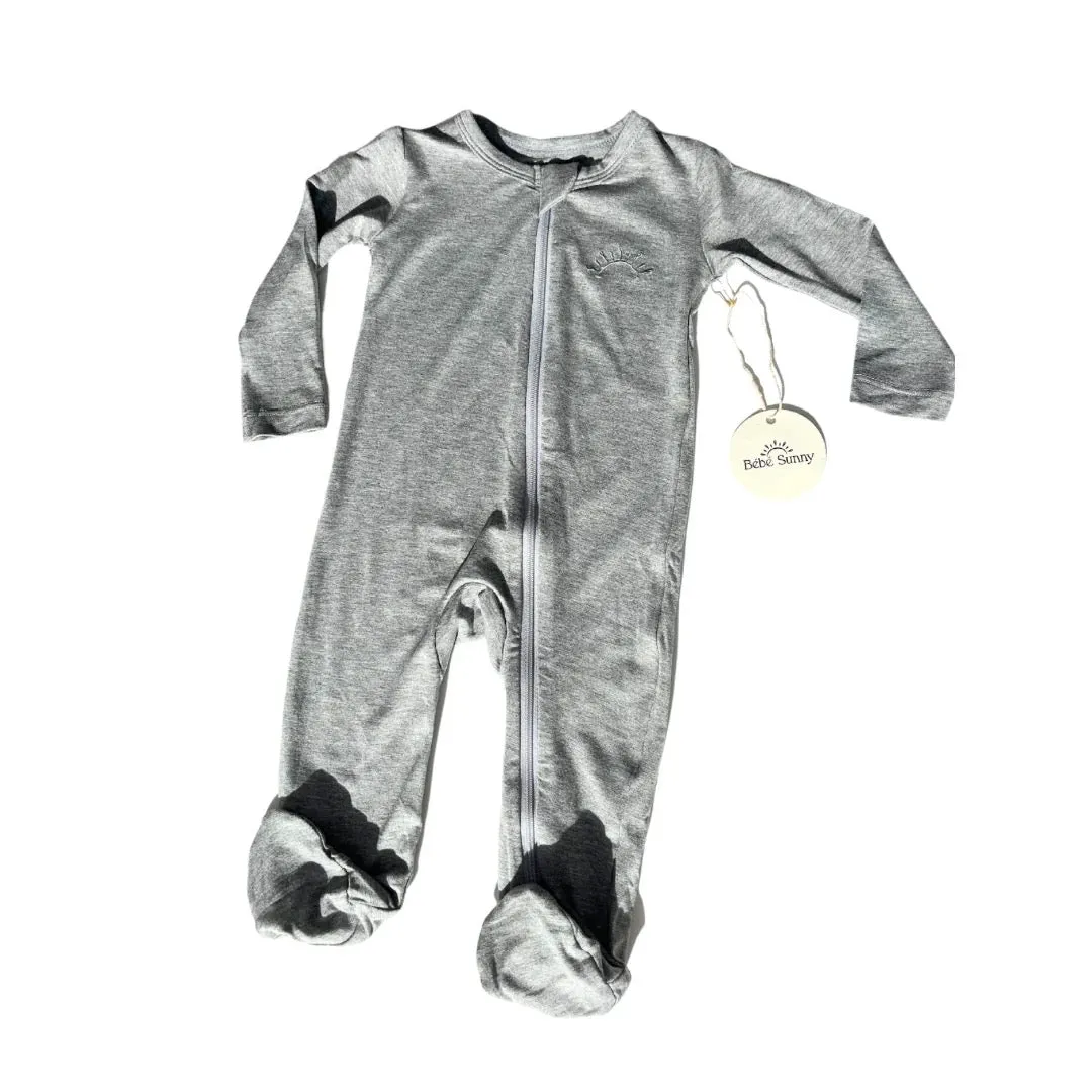 Bébé Sunny Spring/Summer Heather Grey Onesie