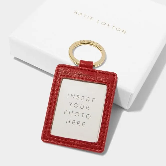 Beautifully Boxed Red Photo Keyring 'A Little Love' KLB3054