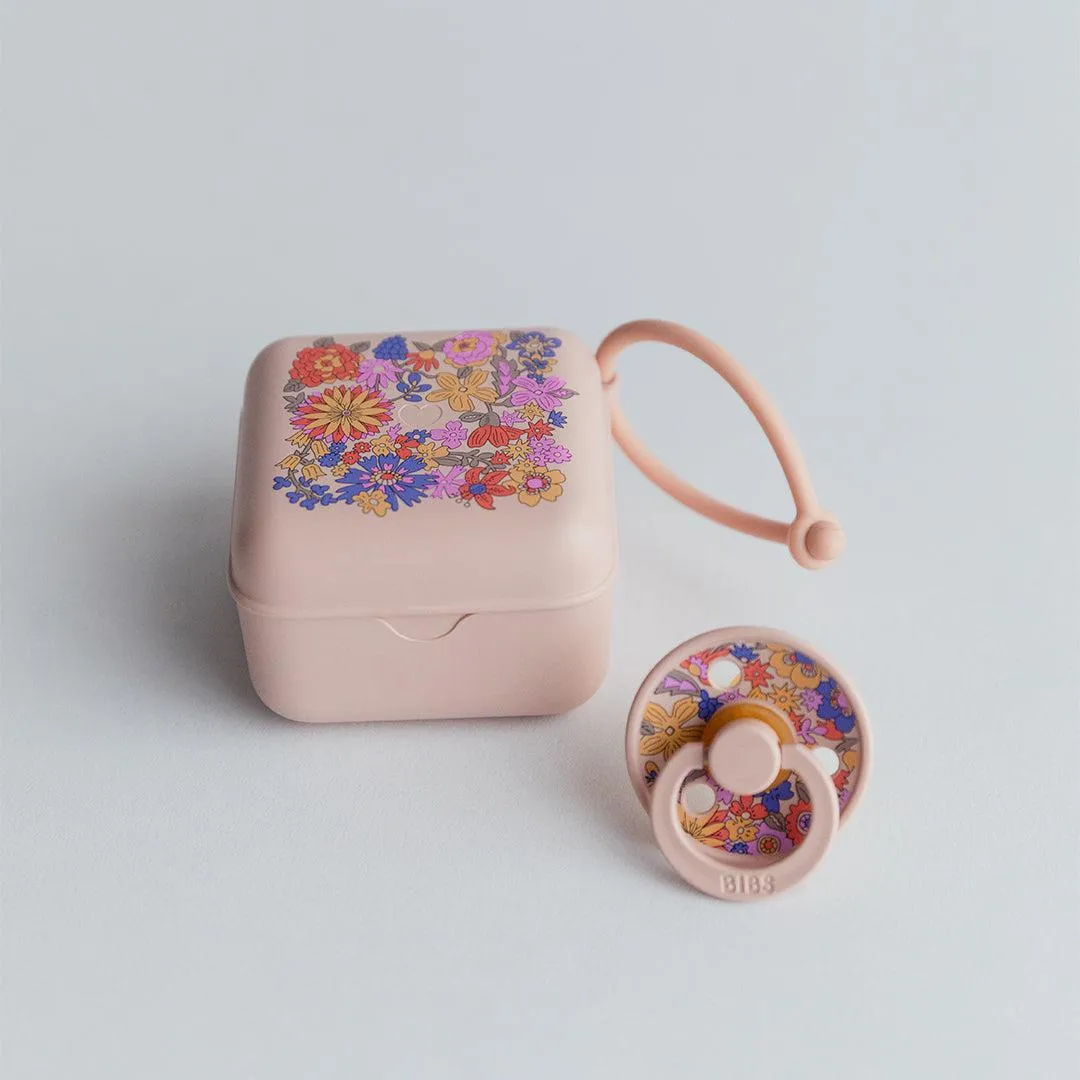 BIBS X LIBERTY Pacifier Box - Blush - June Blossom