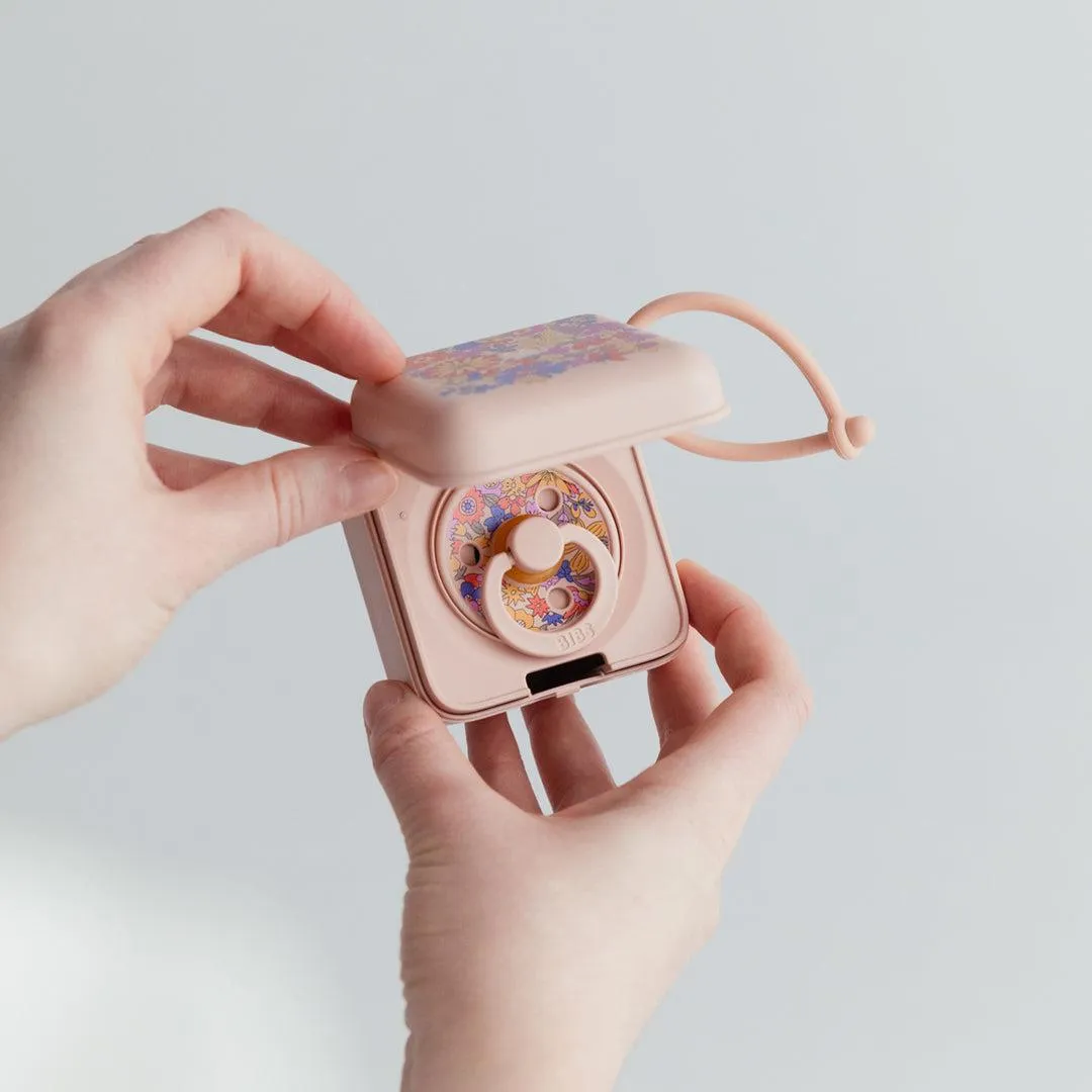 BIBS X LIBERTY Pacifier Box - Blush - June Blossom