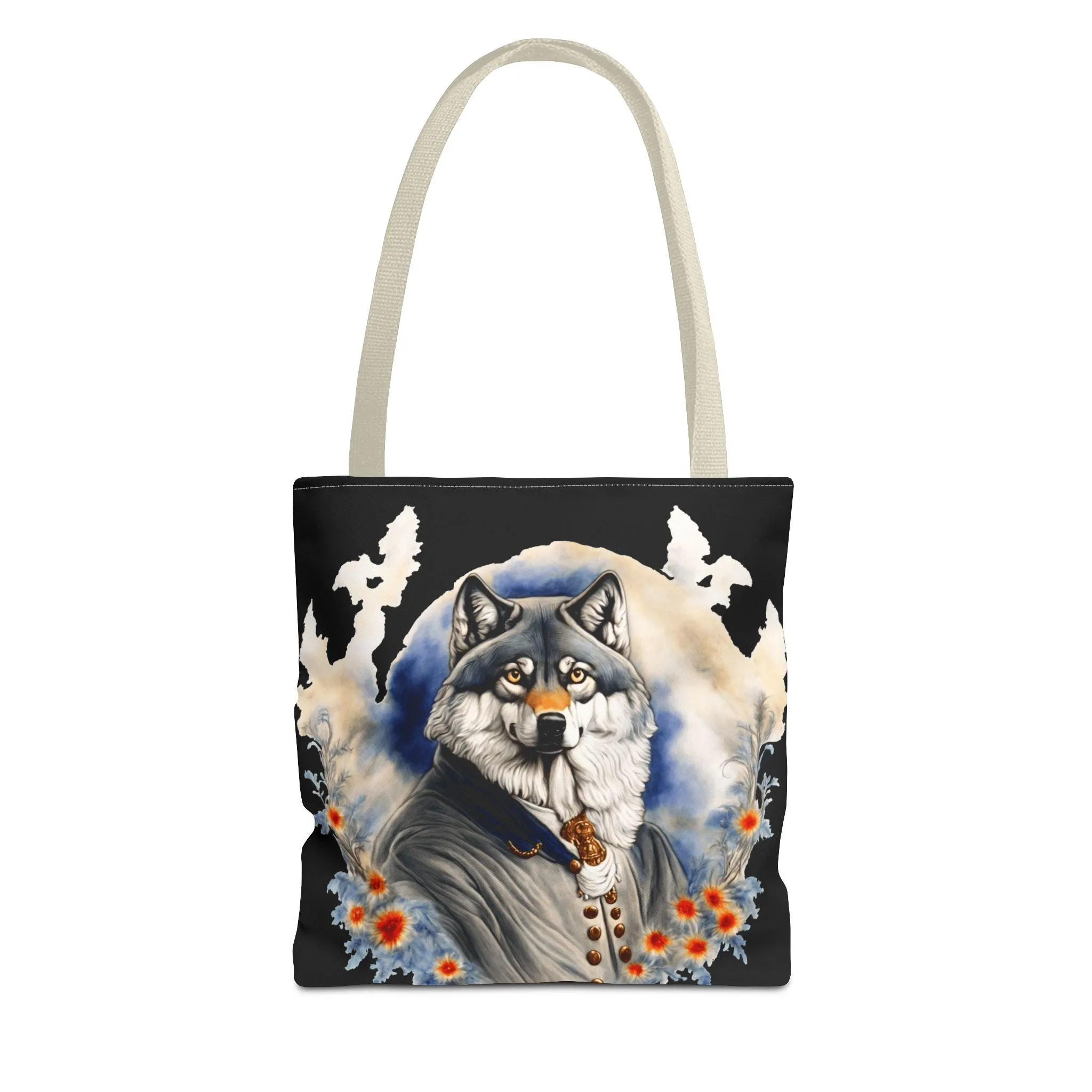 Bolso Hombre Lobo con Flor en la Boca/Bolso Misterio/Bolso Fantasia/Bolso Halloween