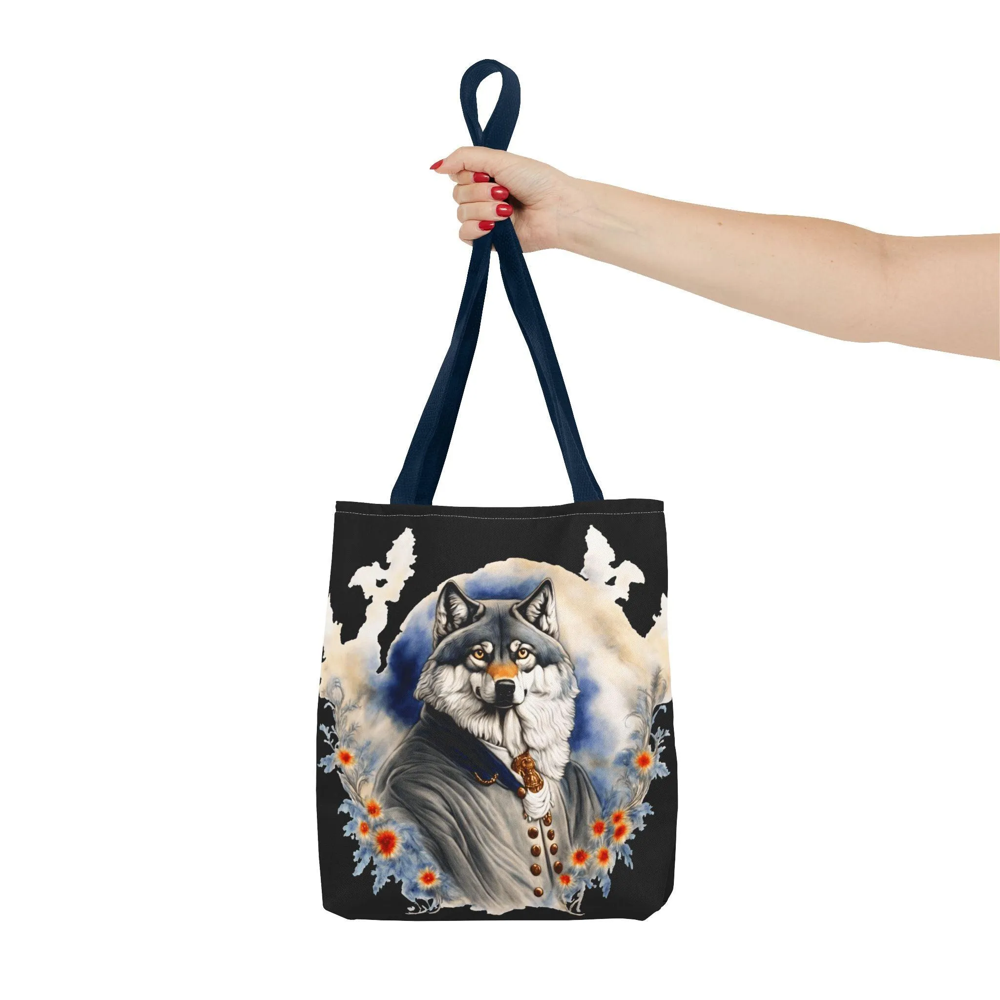 Bolso Hombre Lobo con Flor en la Boca/Bolso Misterio/Bolso Fantasia/Bolso Halloween