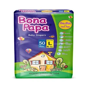 BONA PAPA PRO PLUS LARGE DIAPER 50PCS