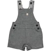 Bowline Grey Gauze Boys Shortie Overalls - Select Size