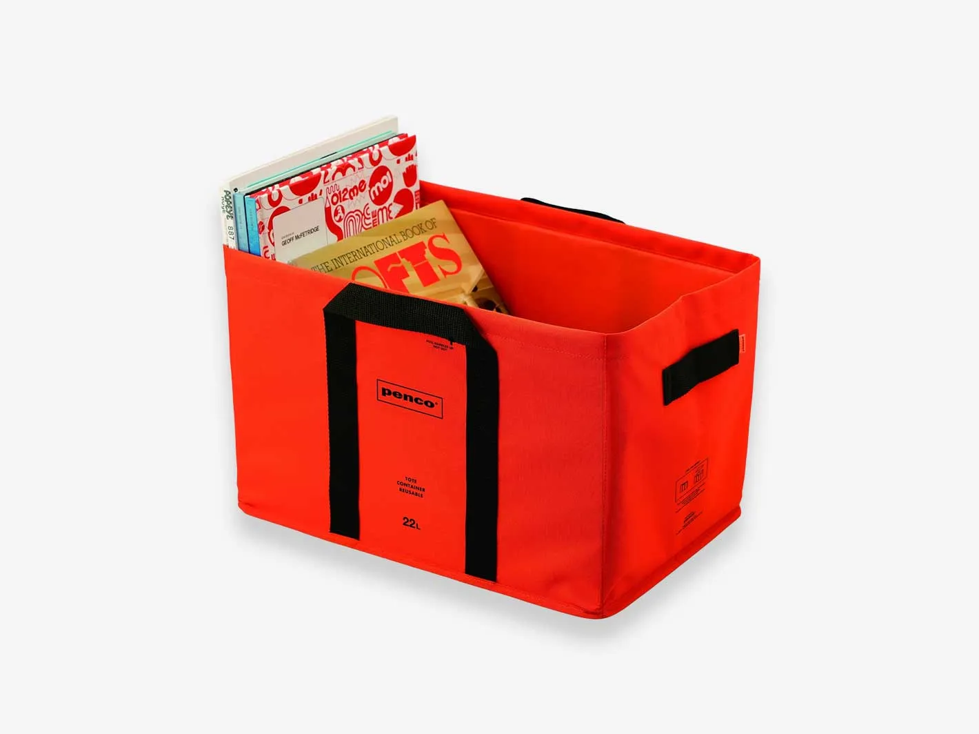 Box Tote Orange