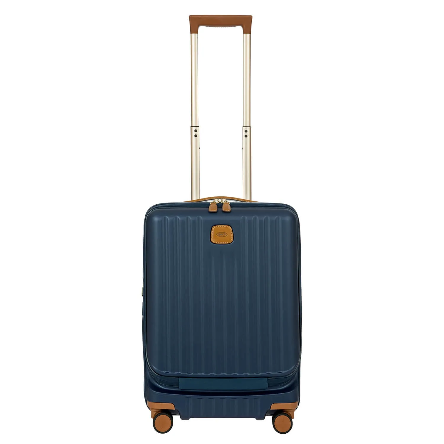 Bric's Capri 21" Spinner W/ Pocket Expandable - Matte Blue