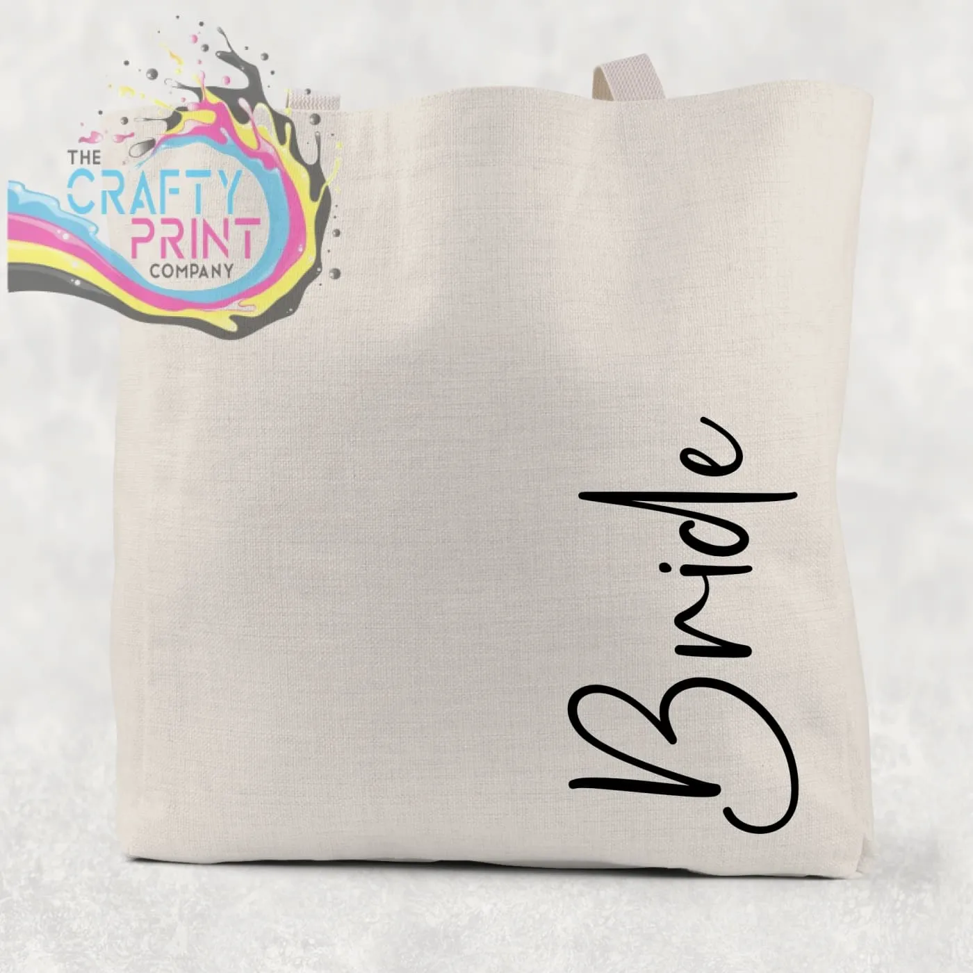 Bride Cotton Tote Bag