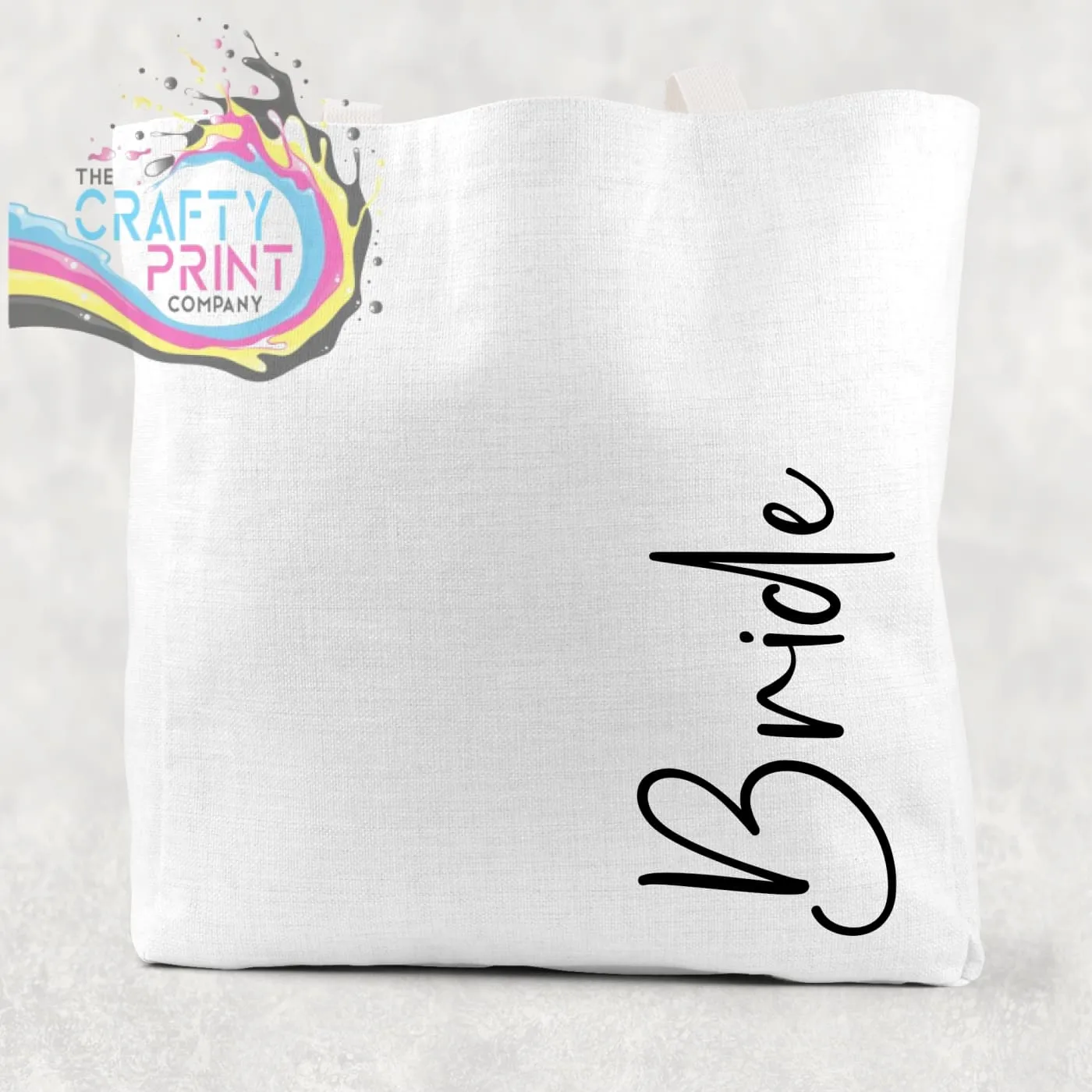 Bride Cotton Tote Bag