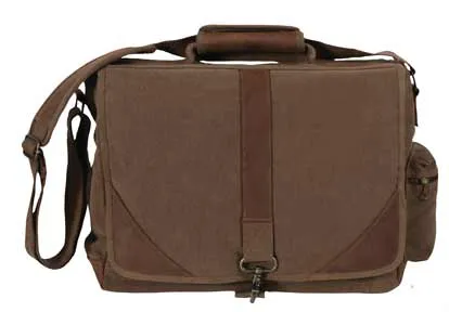 Brown Vintage Urban Pioneer Laptop Bag