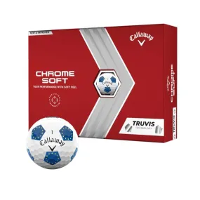 Callaway Chrome Soft Truvis Team EUROPE Golf Balls - Limited Edition