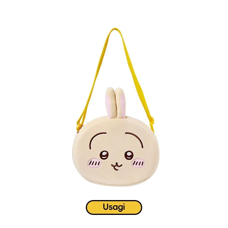 ChiiKawa X Miniso | ChiiKawa Hachiware Usagi Big Head Shoulder Bag - Kawaii items Room Decoration