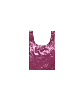 CHROME RUBY REUSABLE BAG PINK