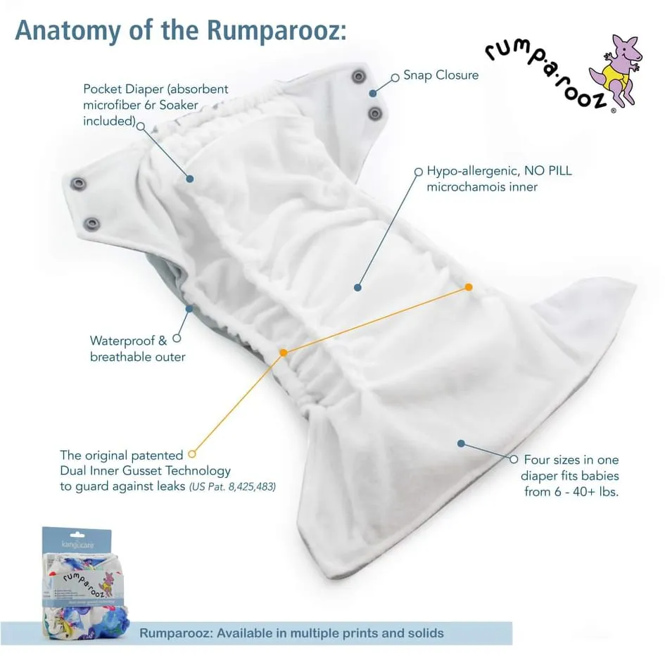 Cloth Diaper Bundle - Try It! - Half-N-Half :: 4 pack 