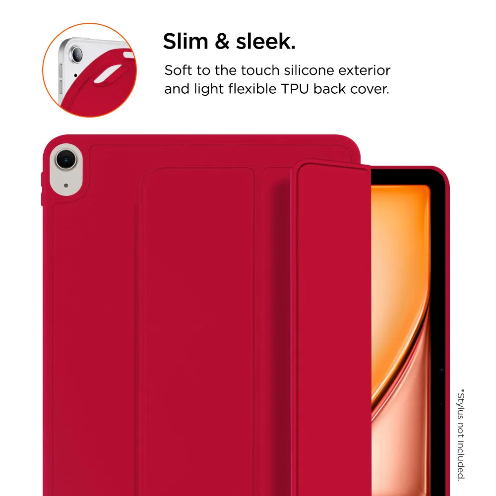 Eiger Storm 250m Stylus Case for iPad Air 13 (2024)/ Pro 12.9 (2022)/(2021) in Red