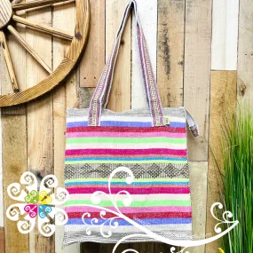 Extra Large Mexican Tote - Grocery Tote