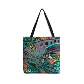 FisheWear Groovy Grayling Fabric Tote