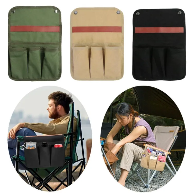 FSGD-1 Multifunctional Storage Bag on The Side of The Chair(Khaki)