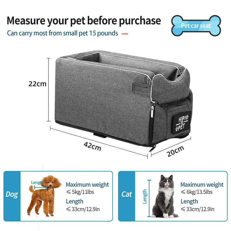 Funki Buys | Pet Seats | Portable Pet Booster Seat Carry Bag