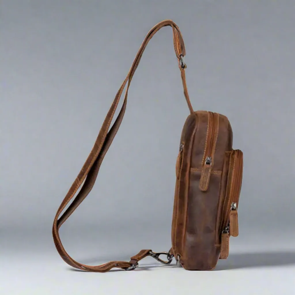 Greenwood Leather Hamilton Crossbody Bag