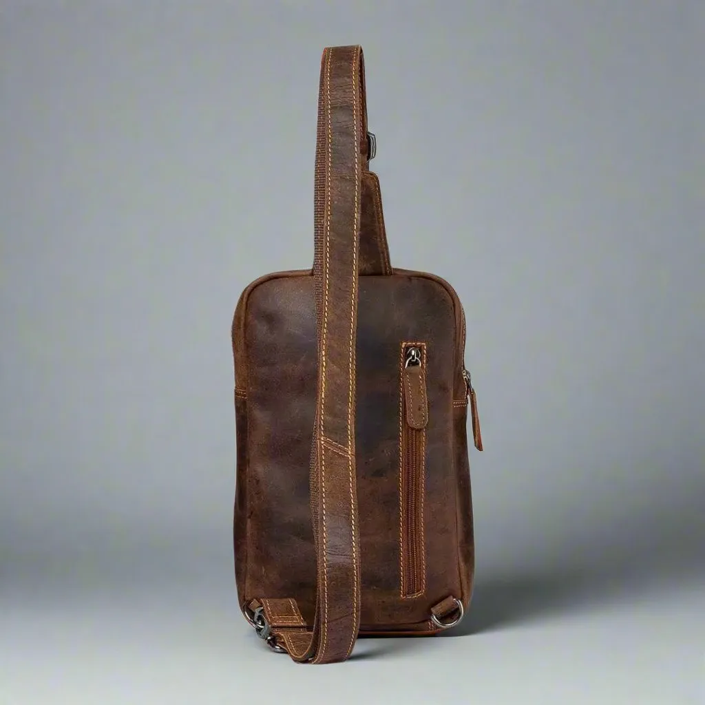 Greenwood Leather Hamilton Crossbody Bag