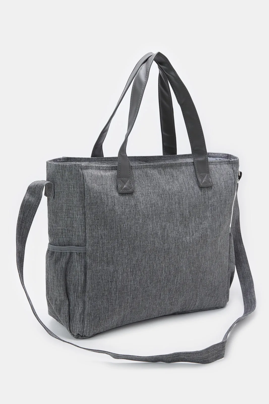 Grey Diaper Bag