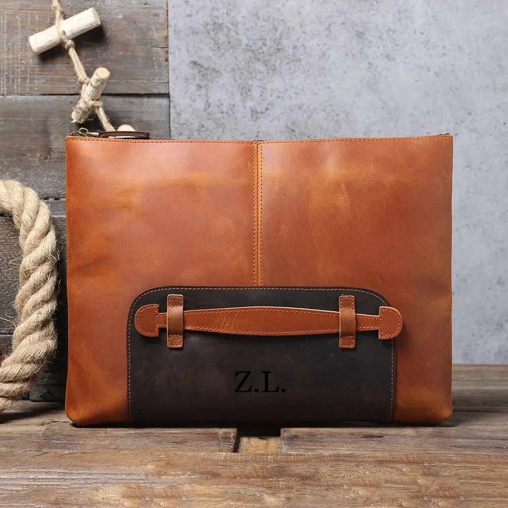 Groomsmen Gift - Leather HandBag, Best Man, Groomsman, Wedding Gift, Leather Bag, Personalized Groomsman Gifts, Gifts for Men