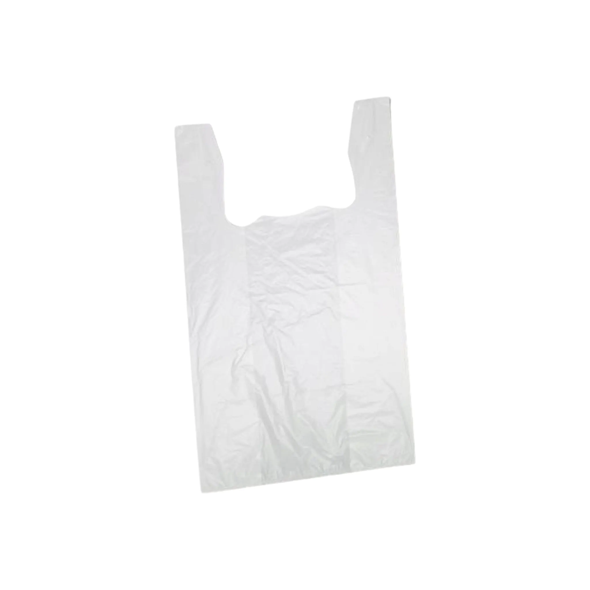 Handy Plastic Carrier Bags 14L VTC 25mic Virgin White 250pack