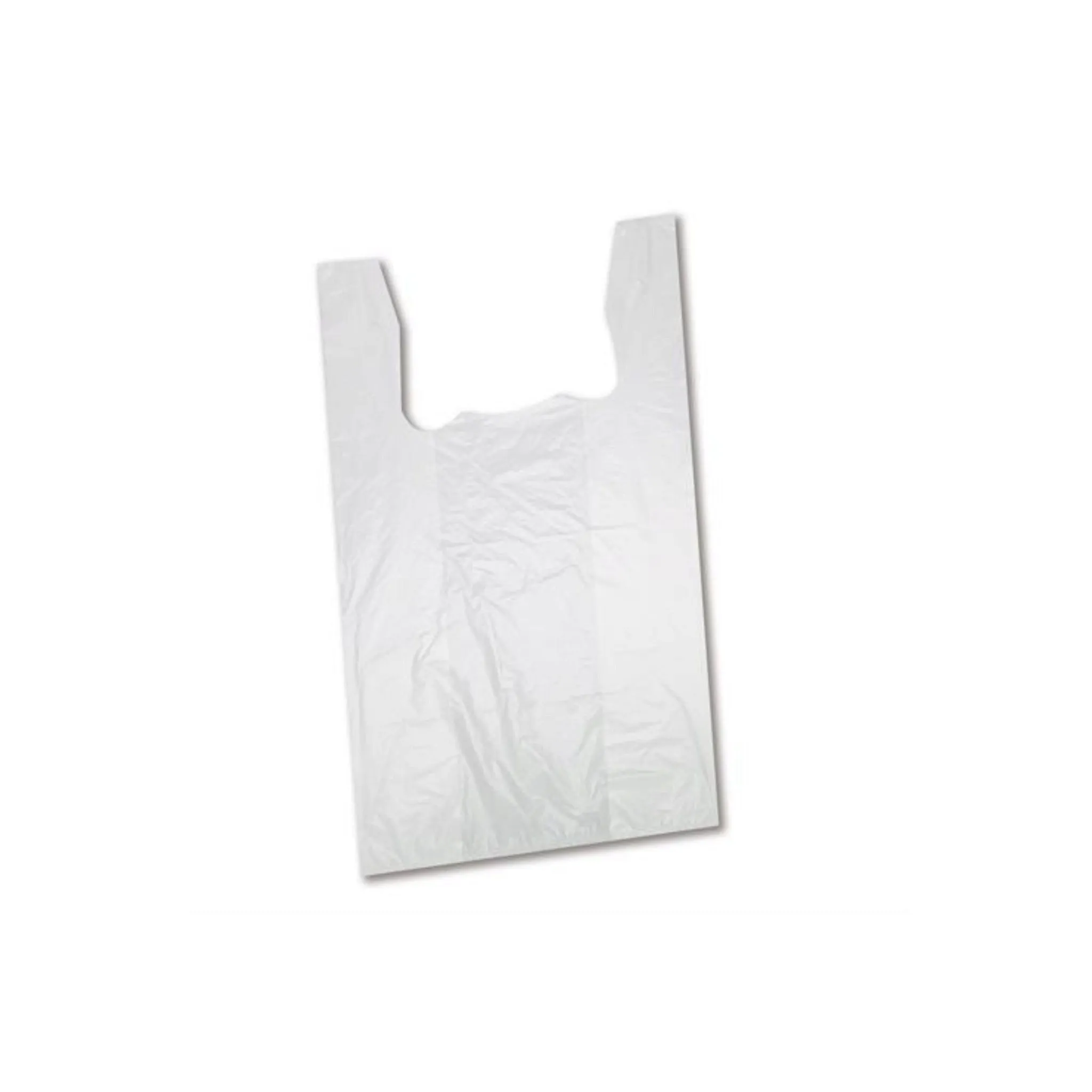 Handy Plastic Carrier Bags 14L VTC 25mic Virgin White 250pack