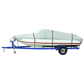 Harbor Master 600-Denier Polyester Boat Cover, Gray