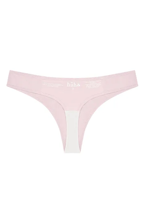 Huha Low Profile Thong Mineral Undies - Rosebud