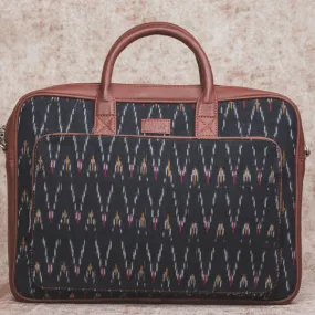 Ikat African Wave Laptop Bag