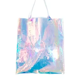 Jelly Jeans LIMITED EDITION Make them Jelly Iridiscent Tote Bag Large