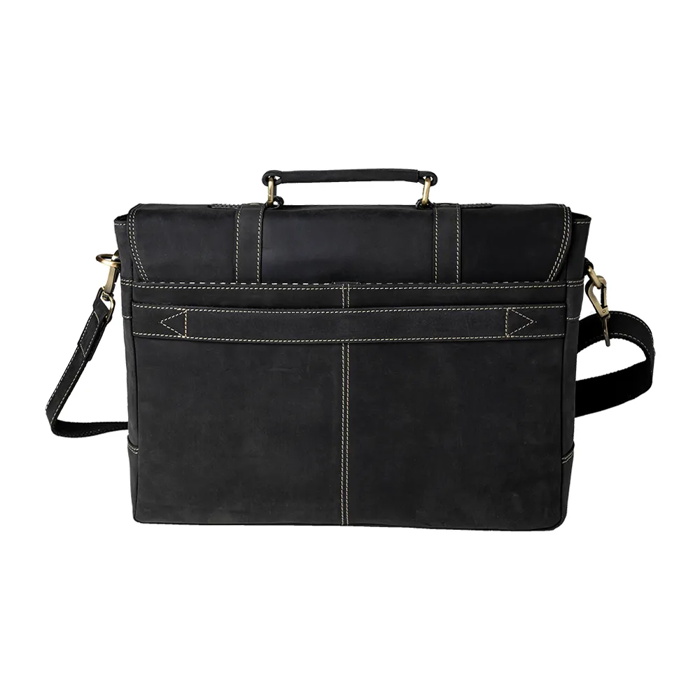 Leather Messenger Bag