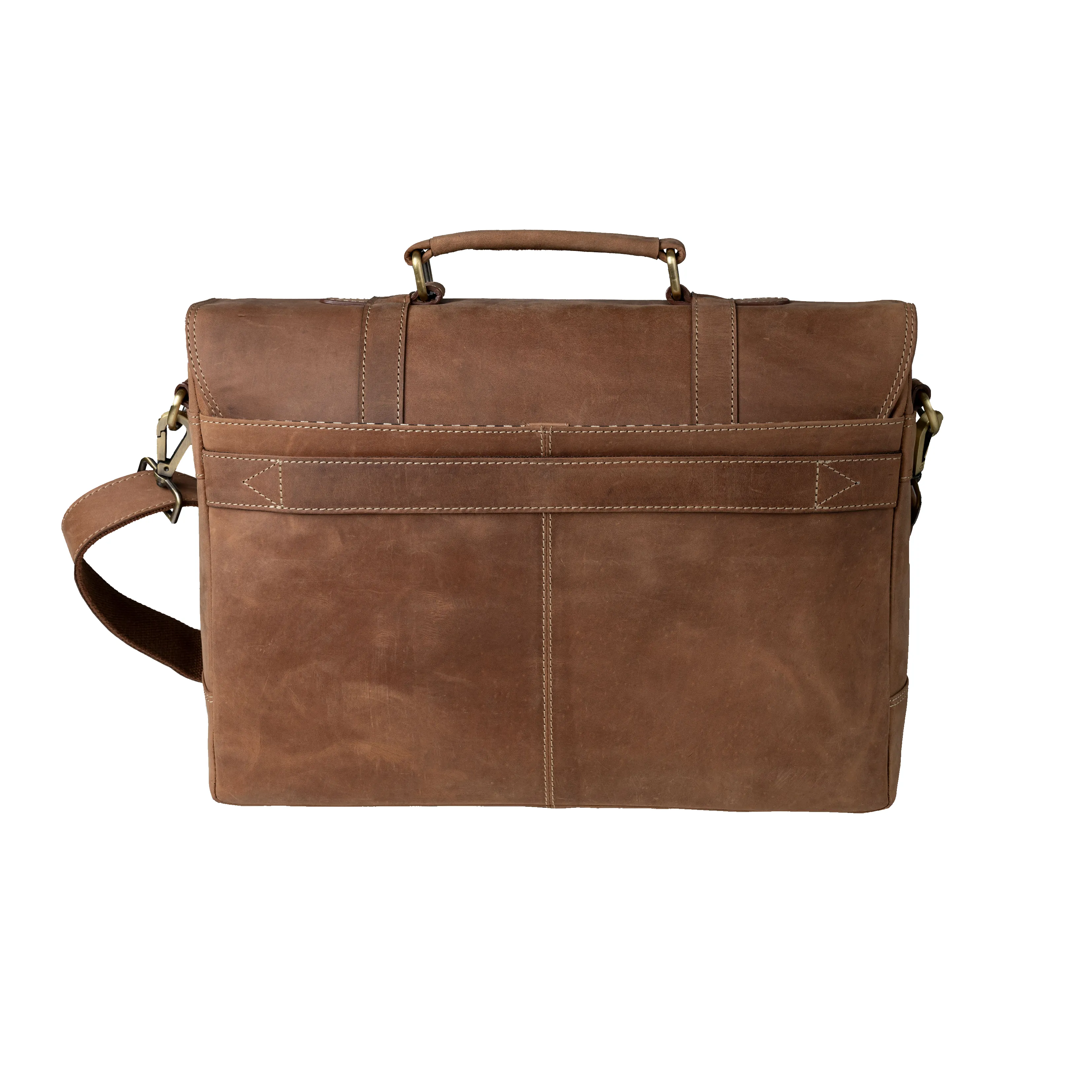 Leather Messenger Bag