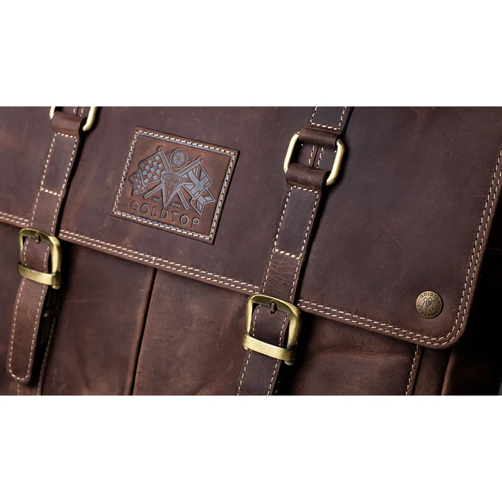 Leather Messenger Bag