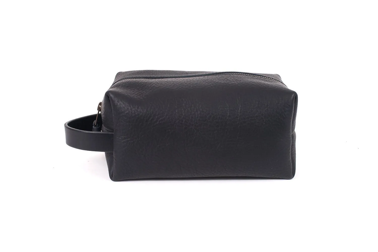 LEATHER SHAVE KIT | LEATHER TOILETRY BAG | LEATHER DOPP KIT - IN STOCK